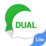 dual app lite android application logo